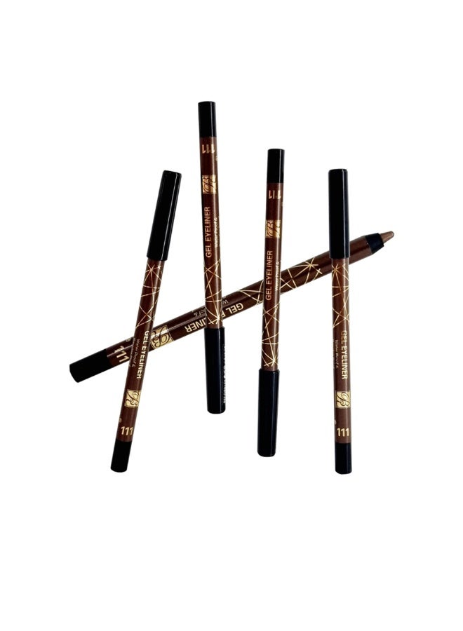 Rose Berry Long-Lasting Waterproof Eyeliner Pencil - 111 - Image 3