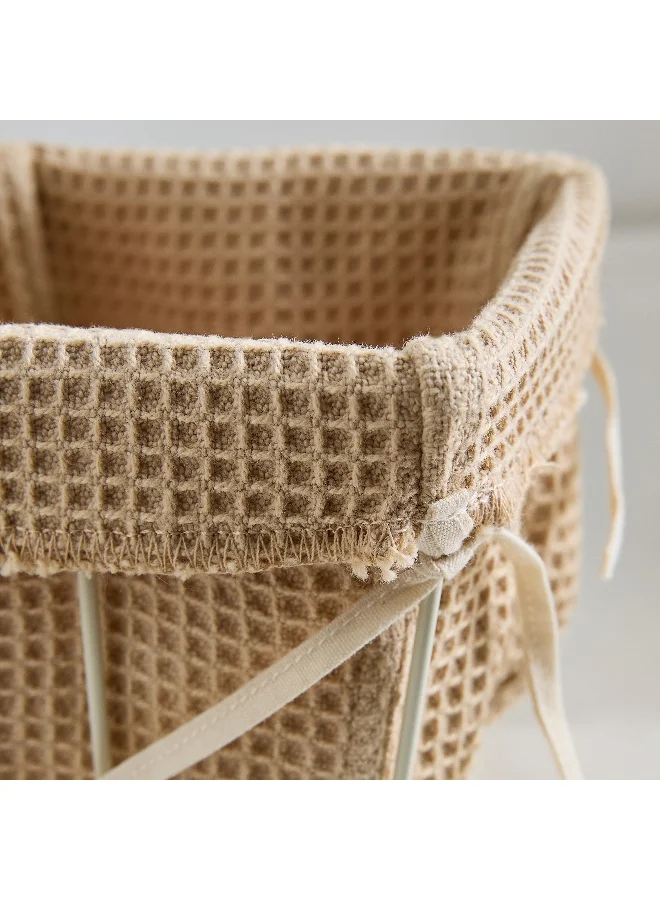 Home Box Bella Toast Waffle Small Square Basket - 9x9x10 cm