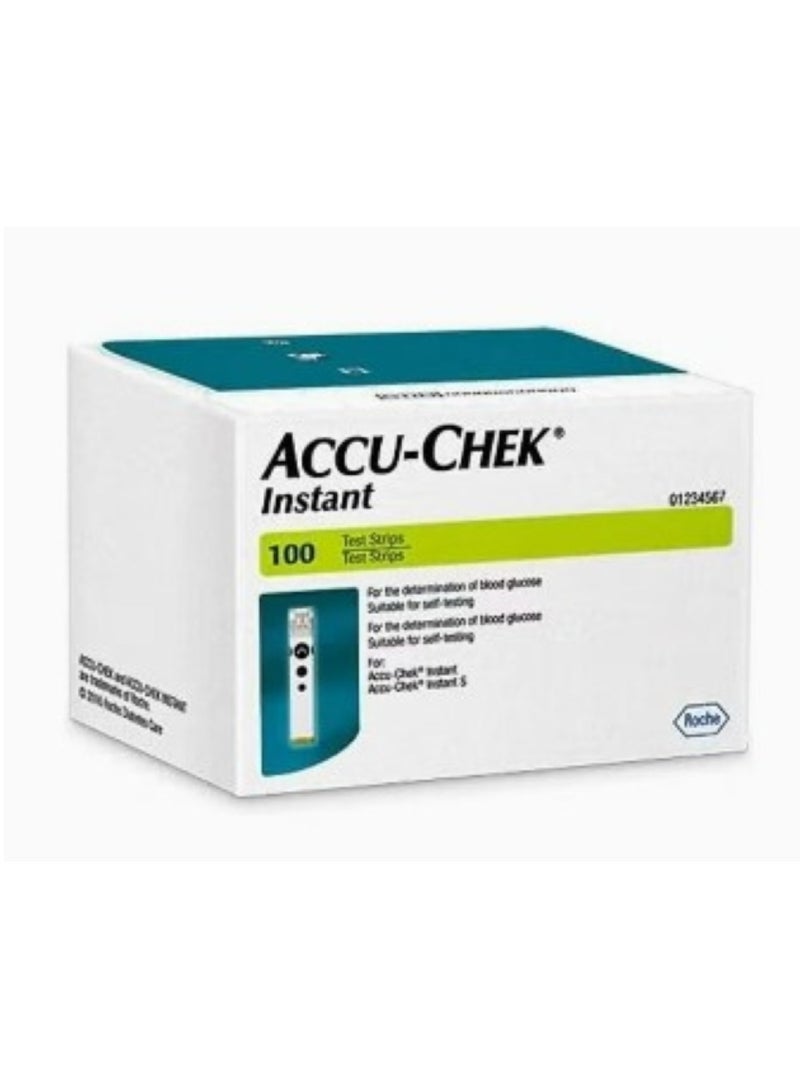 ACCU-CHEK Instant Original ACCU-CHEK Instant Test Strip Set 100 Test - Image 4