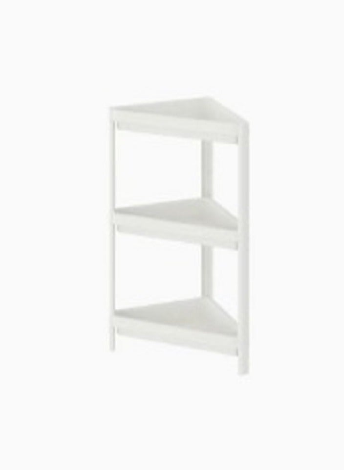 Corner Shelving Unit White Color33x33x71 cm - Image 1