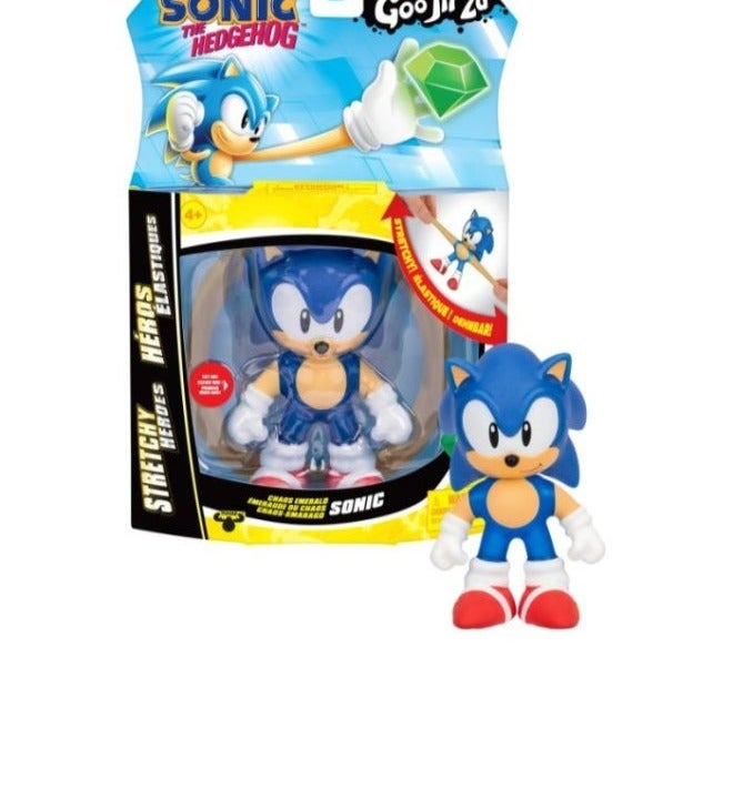 Moose Toys Heroes of Sonic S5 Hero Pack- Chaos Emerald Sonic - Image 1