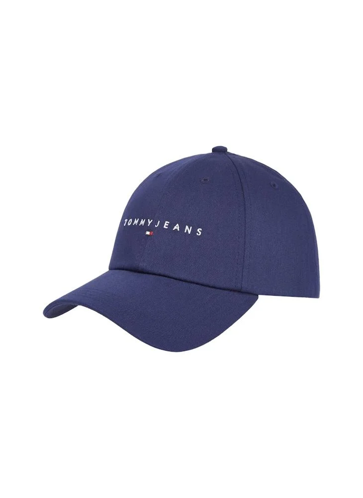 تومي جينز Linear Logo Curved Peak Cap