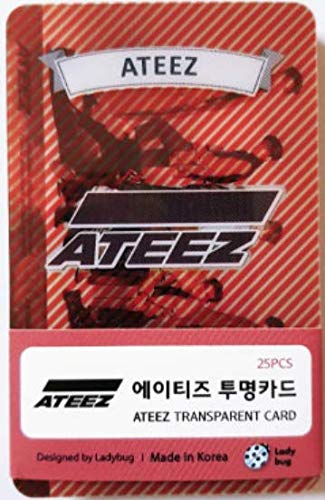 Ateez K-POP Transparent Photo Cards 25pcs … - Image 3