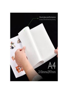 Smart white sticker 100 sheets waterproof printable for A4 digital laser printers  - Image 2