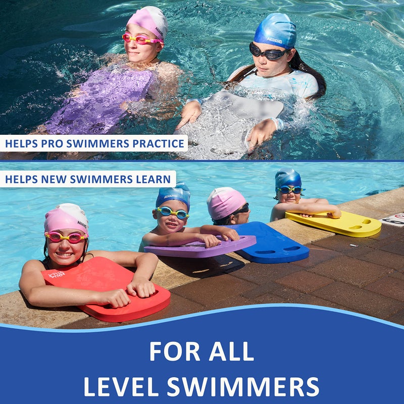 VIAHART Aquapella Swimming Kickboard - One Size Fits All - A Great Training Aid for Children and Adults (Purple) - Image 5