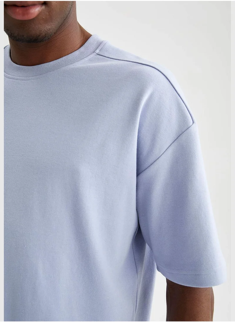 ديفاكتو Oversize Fit Short Sleeve T-Shirt