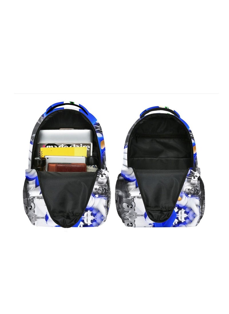 Backpack Equip - Disney Stitch Color Printed School Bag Large Capacity School Bag Back to School School Bag Student School Bag Laptop Computer School Bag - Image 1