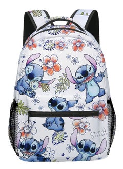 Disney Stitch Color Printed School Bag Large Capacity School Bag Back to School School Bag Student School Bag Laptop Computer School Bag