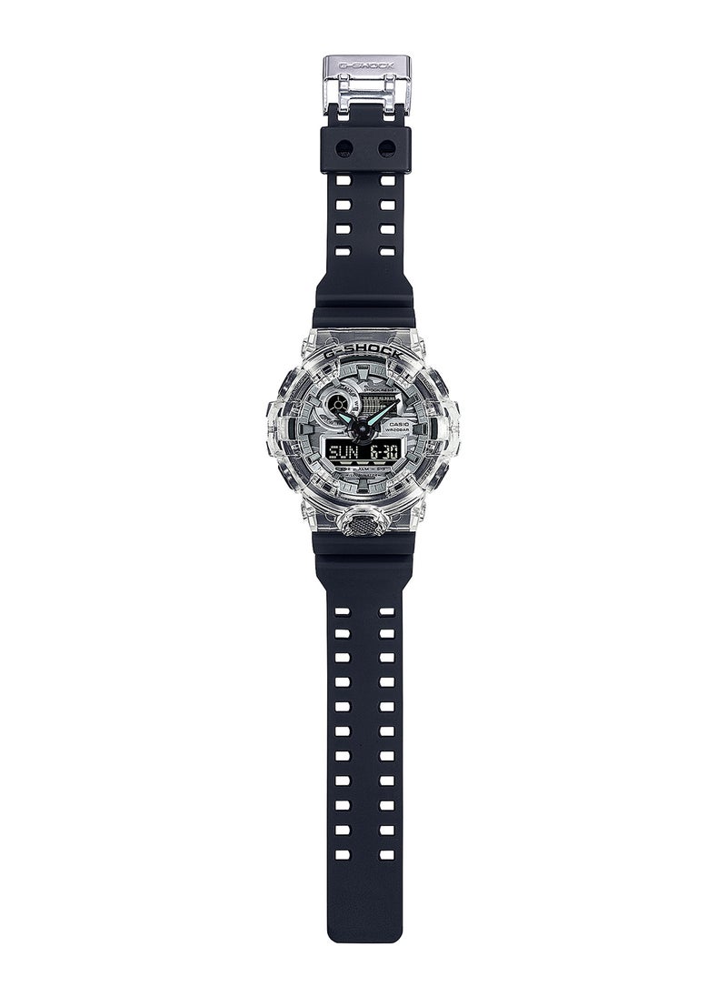 G-SHOCK ساعة يد رجالية انالوج+رقمية راتنج GA-700SKC-1ADR - 45 ملم  - Image 2