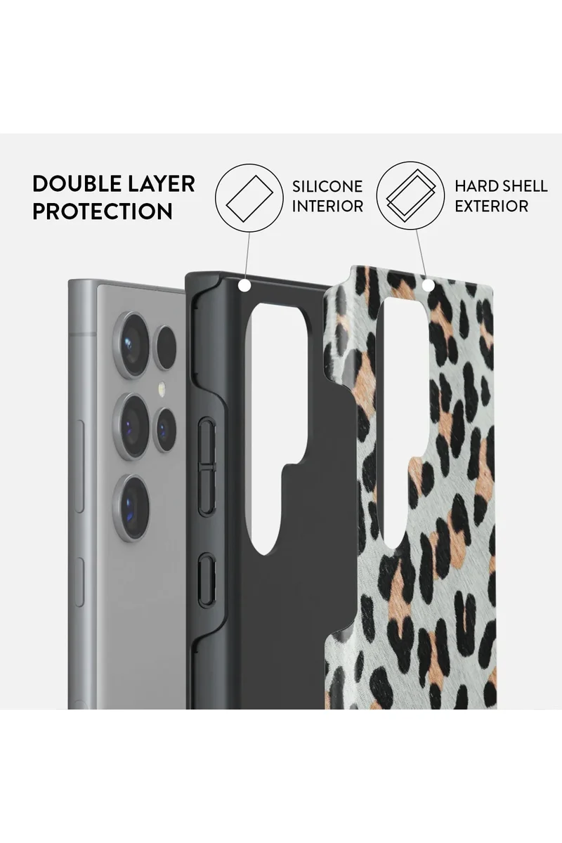 بورجا جراب سامسونج جالاكسي إس  ألترا - أسد رضيع لحماية الشاشة والكاميرا مطبوع