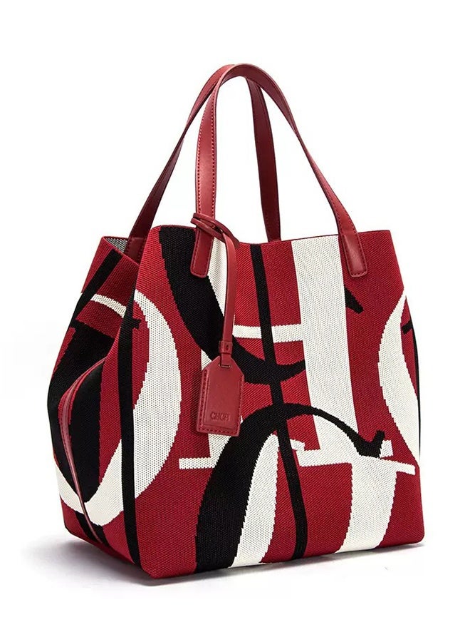 CH CH CHCH New Fashionable Letter Design Women's Large-capacity Tote Bag - Image 1