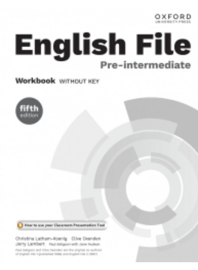 Oxford English File-Fifth edition of the English file teaching and methodological kit - _Pre_Intermediate_Workbook - Image 2