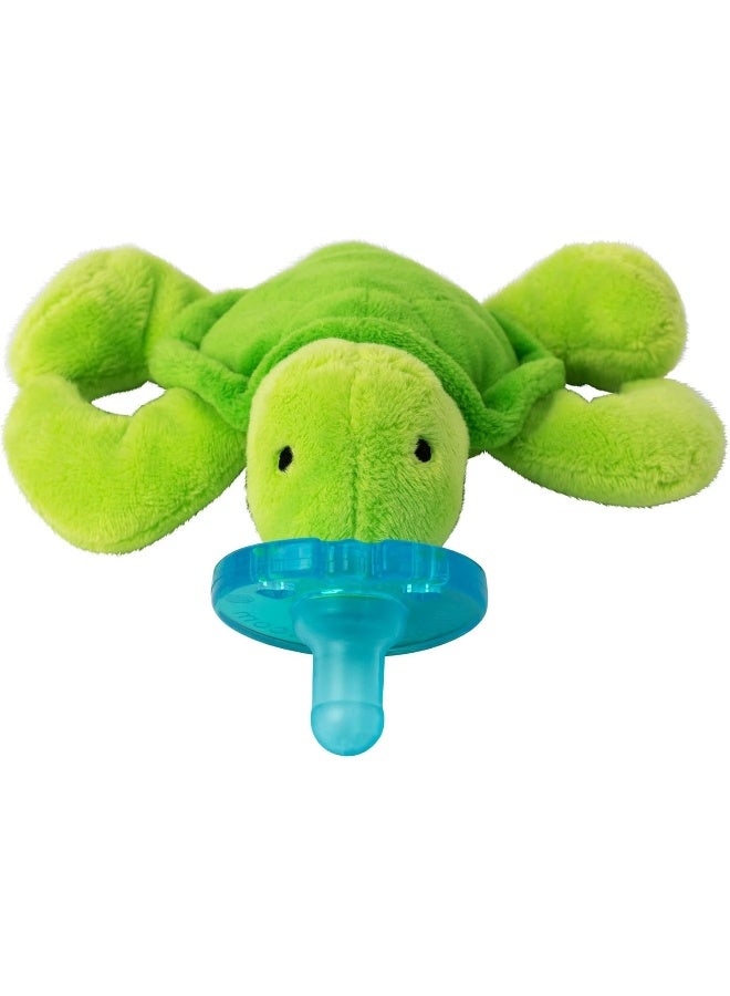 WubbaNub Pacifier - Infant Plush Pacifier - Turtle - Image 2