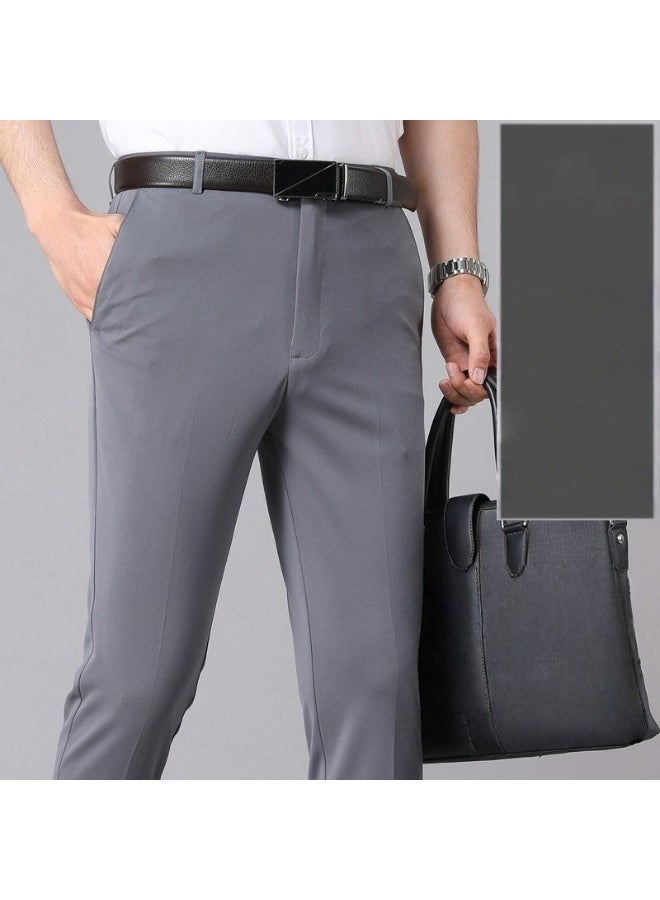 Shougu Men's Fashionable Casual Business Suit Pants - Image 1