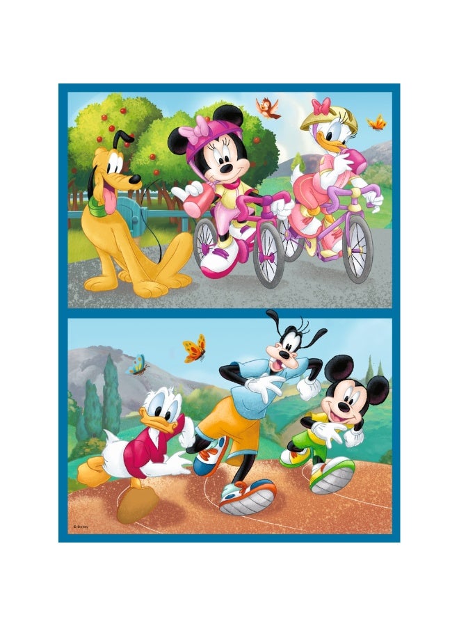 تريفل بازل مقابلة شخصيات ديزني 2 في 1 مع 24 ميمو (30+48) قطعة - 93344 - Image 2