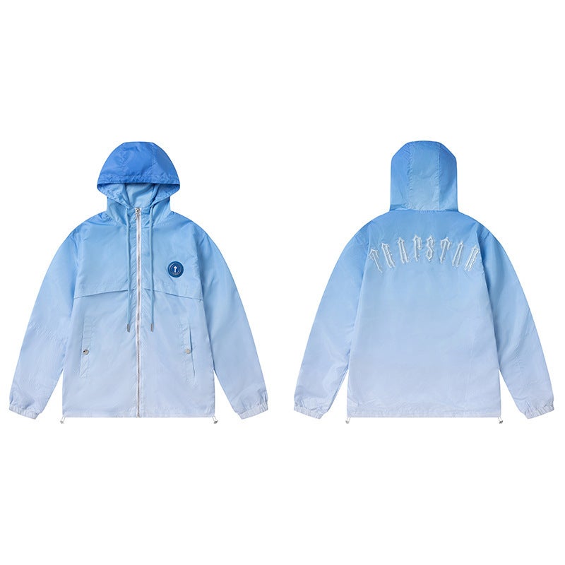 American Trapstar Letter Embroidered Trash Coat Men'S And Women'S Casual Jacket Coat Trendy - Image 4