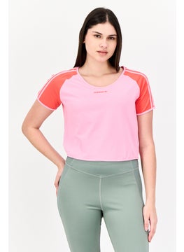 adidas Originals Women Sportswear Fit Short Sleeve Outdoor Top, Multicolor  - Image 1
