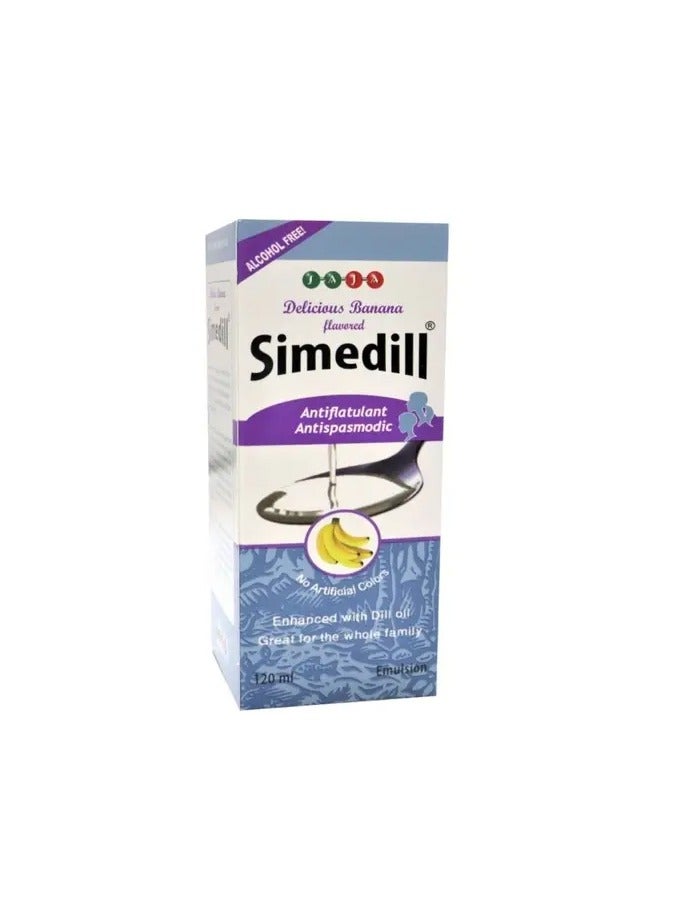 SIMEDILL 120 Ml Syrup Banana Flavor - Image 1
