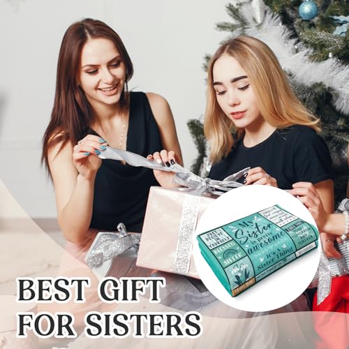 Buioata Sister Gifts Blanket Sister Birthday Gifts Birthday Gifts for Sisters Best Sis Ever Present for Women on Christmas Valentines Day Mothers Day Soft Throw Best Sis Adult Blanket 60" x 50 - Image 2