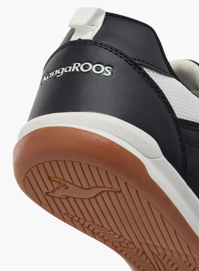 kangaROOS Women's Logo Detail Sports Shoes with Hook and Loop Closure