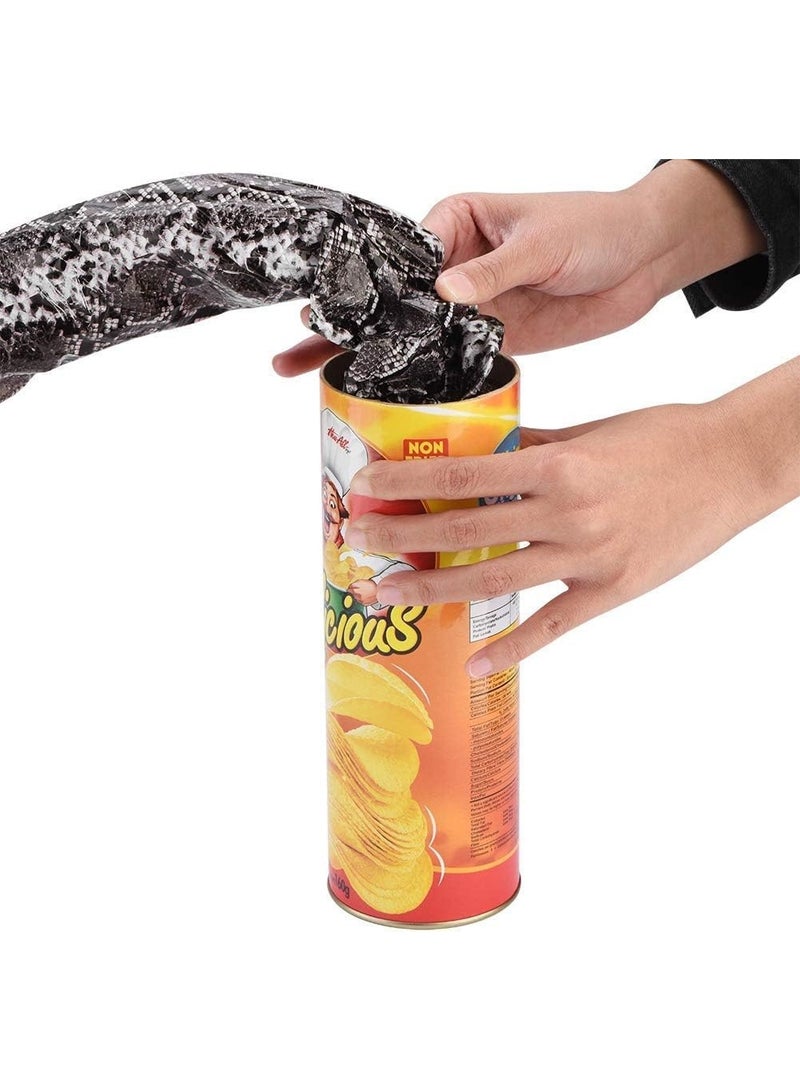 Scary Snake Prank Toy Fun Toys, Azonee The Potato Chip Snake Can Jump Spring Snake Toy Gift, Party Decoration Jokes, Gag Toys, for April Fools’ Day and Halloween Party, 1 Pieces - Image 5