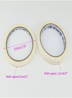 Yueton Pack Of 6 Soft Manicure Nail Art Tips Guide Tapes Striping Line Sticker Decor Tool  - Image 4