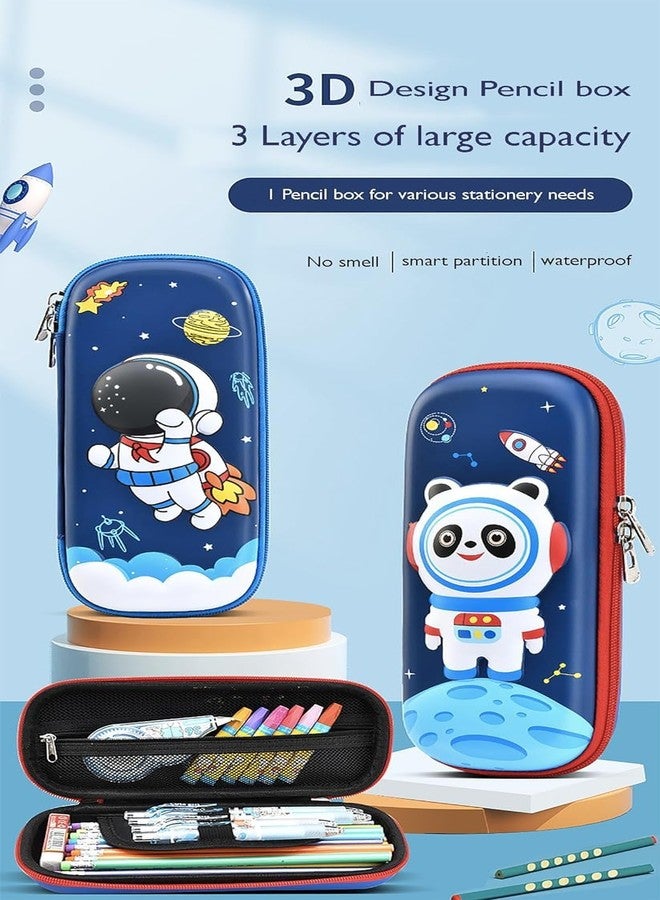 BIRZAR Big Capacity 3D EVA Space Design Pencil Pen Case Office College School Large Storage High Capacity Bag Pouch Holder Box Organizer(Astronaut) - Image 3