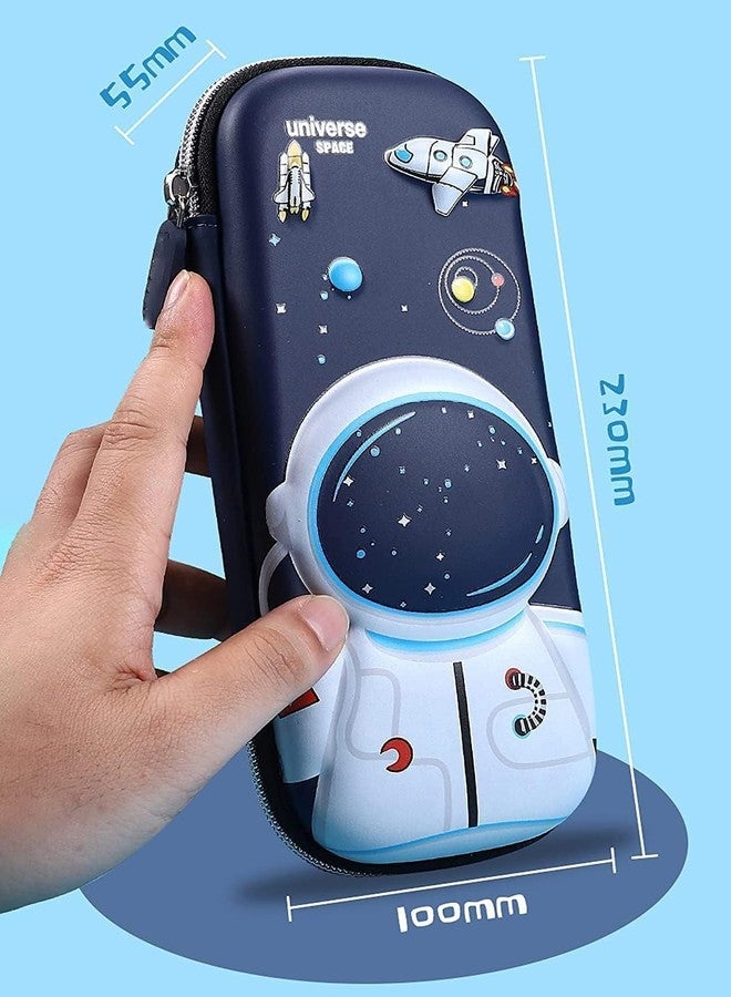 BIRZAR Big Capacity 3D EVA Space Design Pencil Pen Case Office College School Large Storage High Capacity Bag Pouch Holder Box Organizer(Astronaut) - Image 5