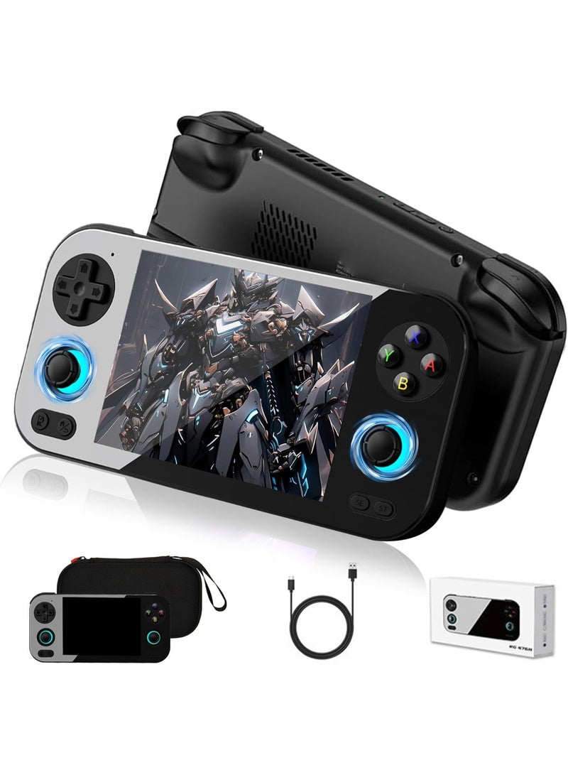 RG 476H Retro Handheld Game Console, AI Function Game Console, 4.7" 1280*960P LTPS In-Cell Screen, Android 13, 2.4/5G WiFi&BT 5.0, Wireless Screen Transmission, No TF Card, 8+128G Memory Card Slot + Full Screen Storage - Image 1
