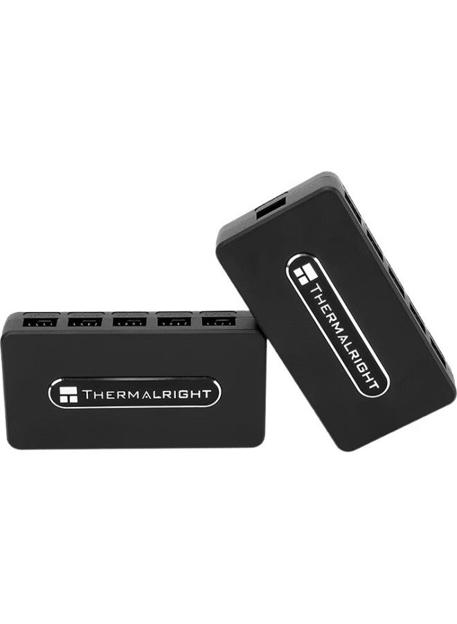 Thermalright وحدة تحكم مروحة ثيرمالرايت Rev.A، وحدة تحكم 10 منافذ، تدعم التحكم في درجة حرارة PWM، ملحقات التبريد - Image 2