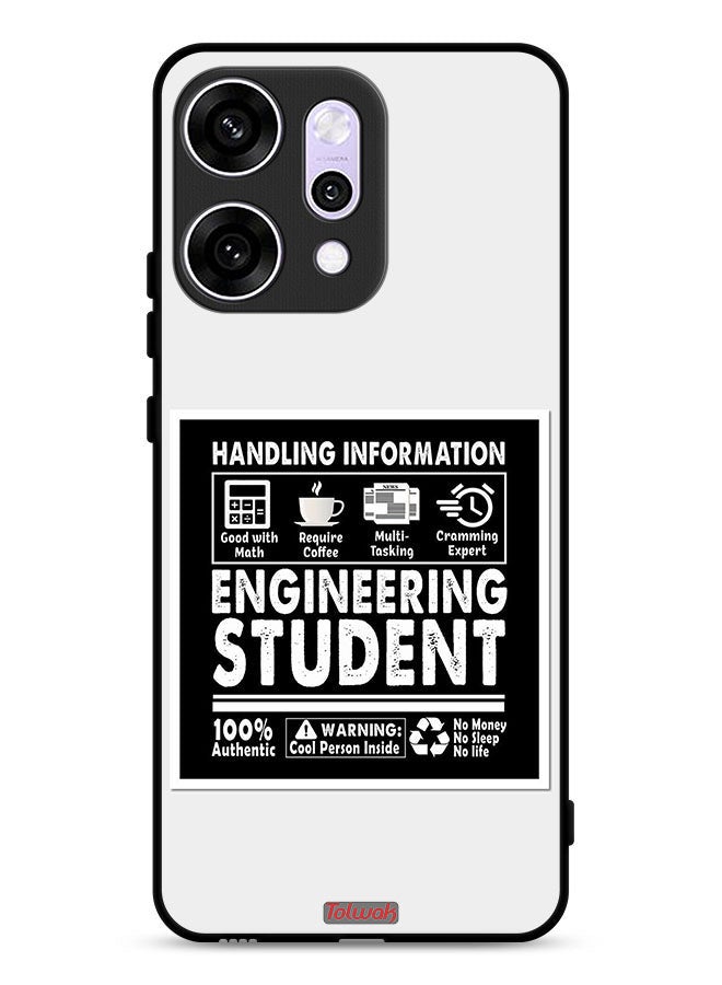 Tolwak Oppo Reno14 Pro Protective Case Cover Engineering Student Sticker - Image 1