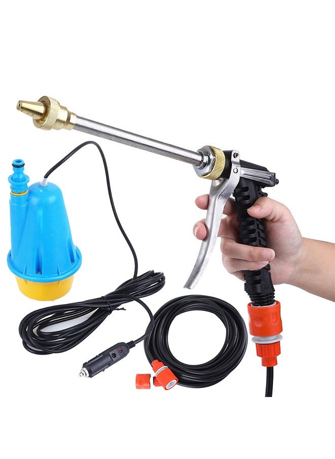Agc - Car Wash 12V Car Washer Gun Pump High Pressure Cleaner Car Care Portable Washing Machine Electric Cleaning Auto Device - Image 1