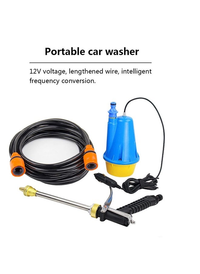 Agc - Car Wash 12V Car Washer Gun Pump High Pressure Cleaner Car Care Portable Washing Machine Electric Cleaning Auto Device - Image 1