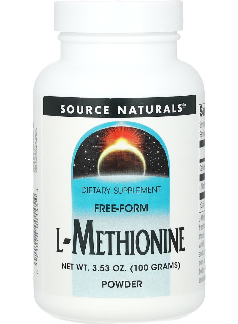 L-Methionine Powder, 3.53 oz (100 g)