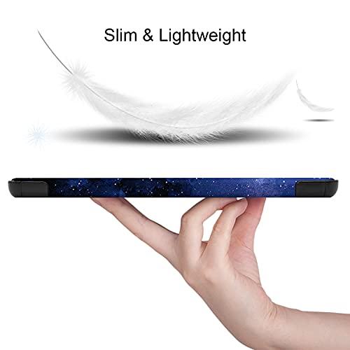Robustrion Faux Leather Smart Trifold Hard Back Flip Stand Case for M10 FHD Plus TB-X606F / TB-X606X [1st and 2nd Gen] 10.3 inches Tablets - Stars - Image 5