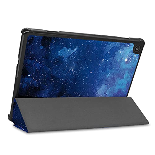 Robustrion Faux Leather Smart Trifold Hard Back Flip Stand Case for M10 FHD Plus TB-X606F / TB-X606X [1st and 2nd Gen] 10.3 inches Tablets - Stars - Image 4