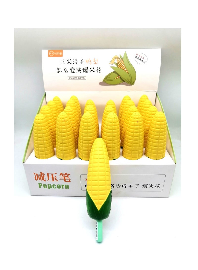 Cartoon Pens Grip Squishy Soft Slow Gel Pens - 1pcs - No:PY-9008 - Image 1