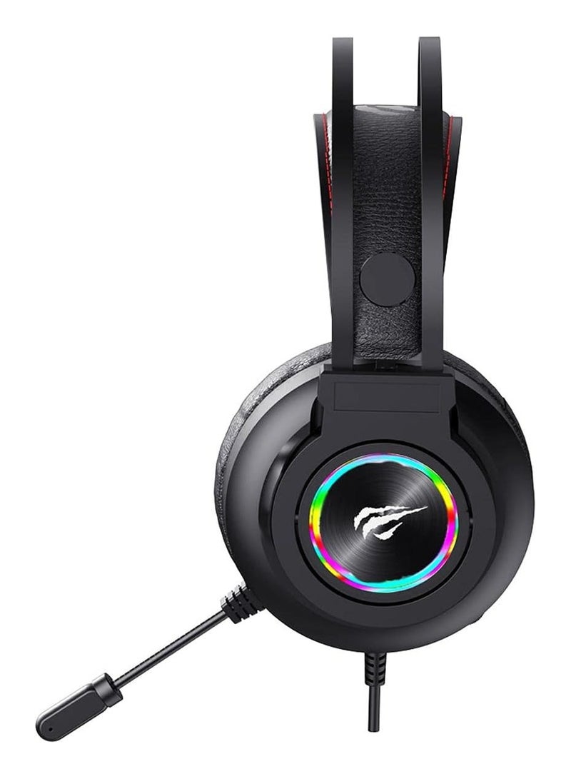 Gamenote H654d Illuminated RGB Multi-Surround Gaming Headphones for PC, PlayStation 4 and Xbox by Havit - Image 1