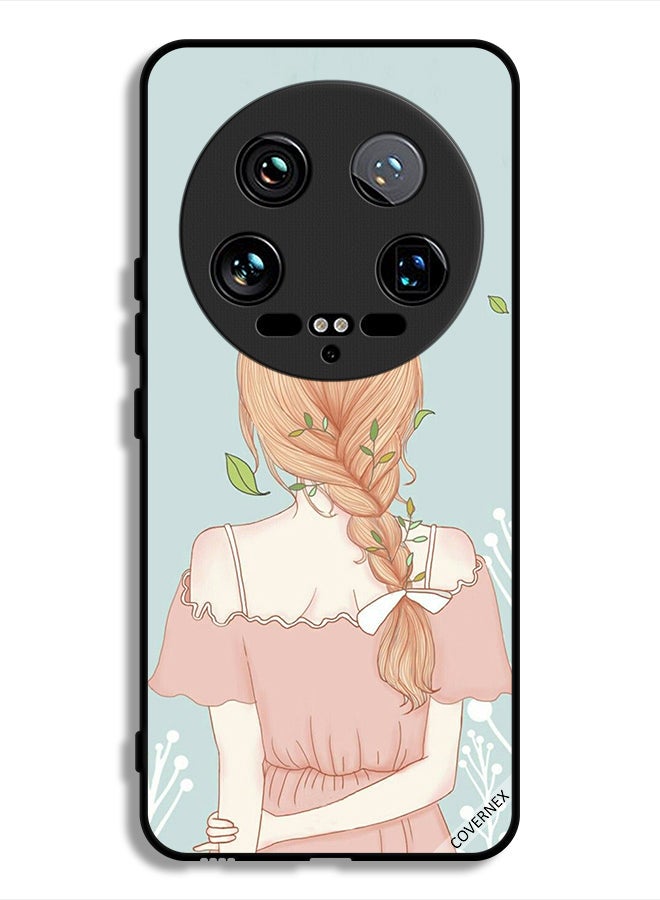 Covernex Xiaomi 14 Ultra Protective Case Cover Standing Girl Looking Cute - Image 1
