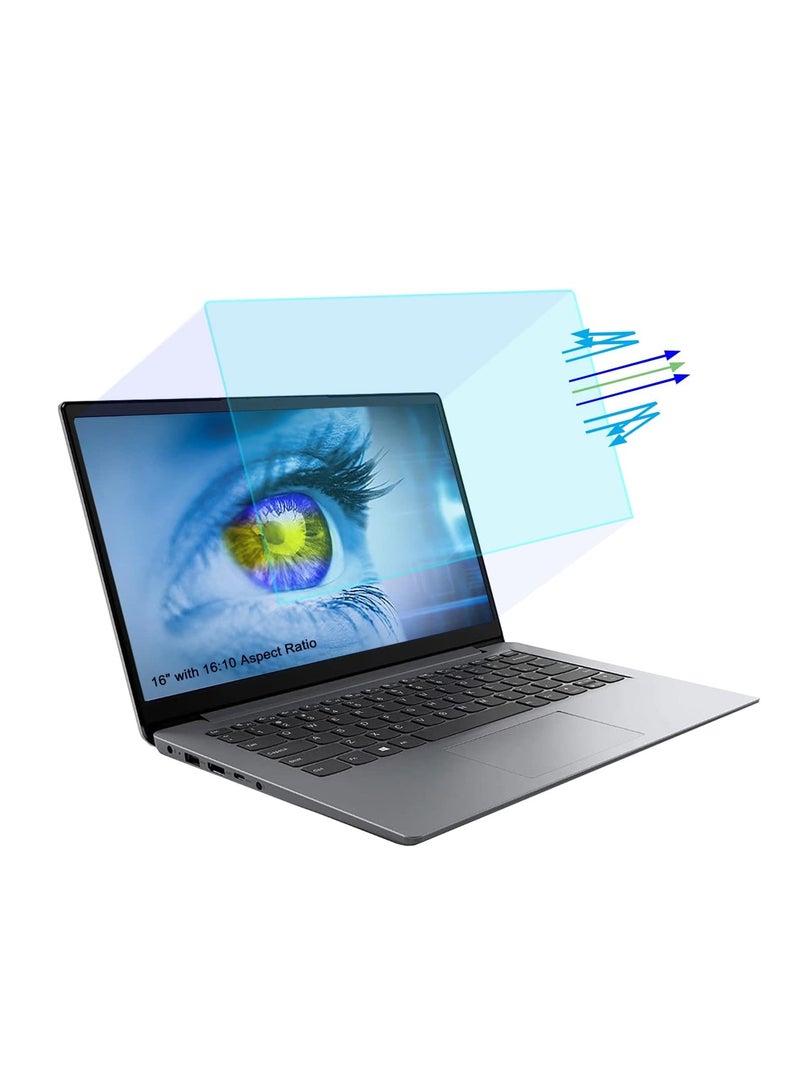 16" Portable Monitor Anti-Blue Light Screen Protector for UPERFECT/Acer/Dell/ARZOPA/KYY/Gechic and Other Brands of 16 Inch 16：10 Portable Monitor, Eye Protection Blue Light Glare UV Filter, Touchscreen Compatible - Image 1