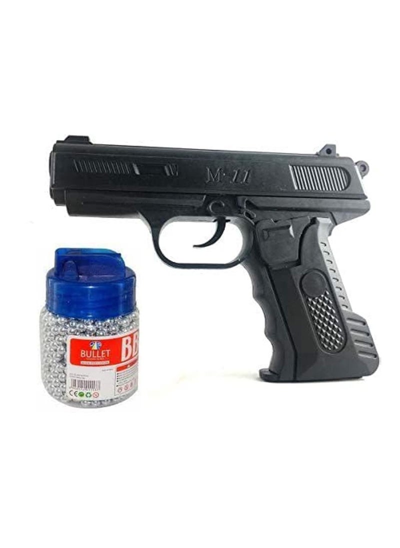 bullet - PUBG Hand Gun Toy With 200 BB Soft Bullet Round Like Real Safe For All Ages - Image 1