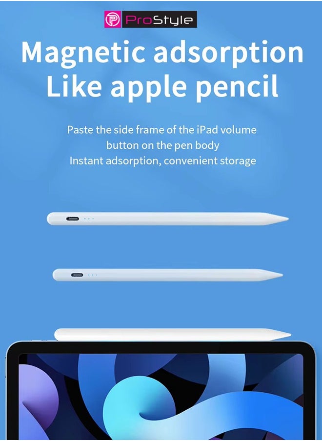 Prostyle Universal Stylus Pen for Touchscreens – Compatible with iOS & Android Devices, including iPad, iPhone, Laptops, Samsung Phones & Tablets – Ideal for Drawing & Handwriting - White  - Image 5