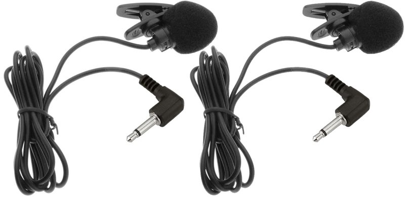 Akingdleo 2 pcs Portable Lapel mic 3.5mm Audio Compatible with Voice Amplifiers S6 - Image 5