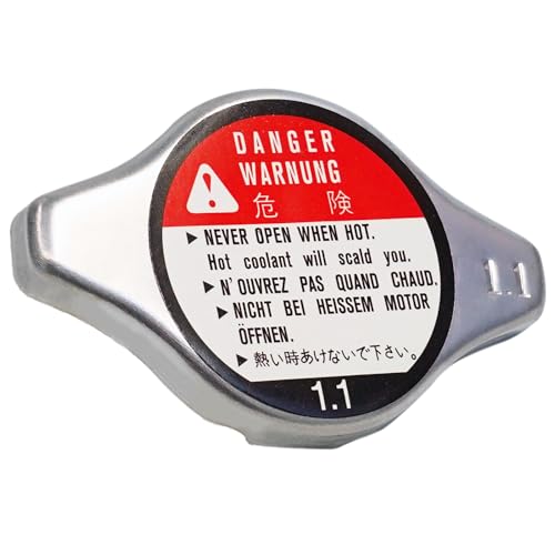ZIMGLOBAL Radiator Cap for 1994-2008 Honda Accord Civic CR-V Element Insight Odyssey Pilot Prelude Ridgeline S2000 Acura MDX Toyota GEO Prizm Mazda Protege 19045-PAA-A01 19045PAAA01 (Fits 1994-2008 models) - Image 1