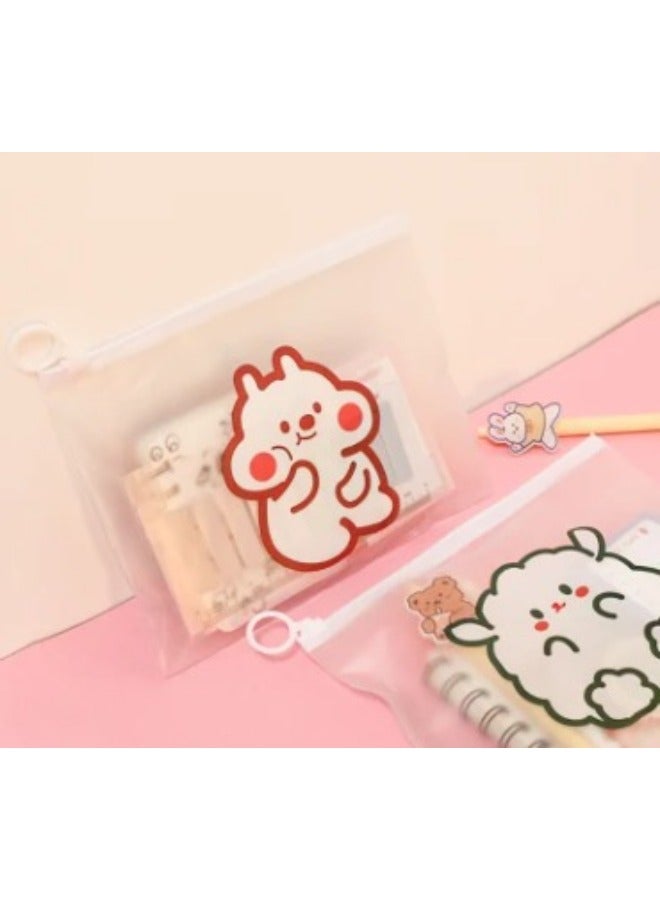 Multi-use document bag with cartoon graphics - Image 3