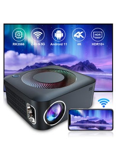 General جهاز عرض ذكي لاسلكي X5 محمول بتقنية Full HD 1080P 4K HDR10+ شاشة ثلاثية الأبعاد  - Image 4