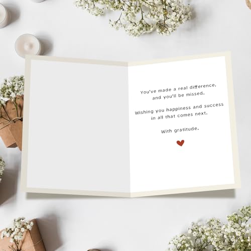 FANCYLUCKY Funny Retirement Gifts for Women Men, Retiring Card Gift for Retired Colleagues Friends Boss Teachers Dad Mom, Farewell Card for Him Her - Image 2