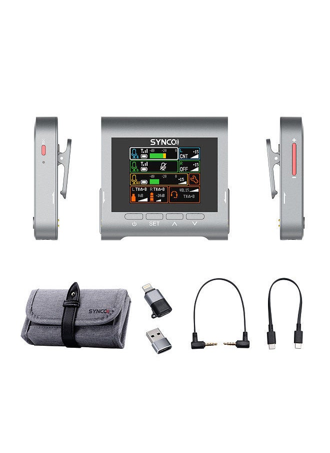 synco - SYNCO G3 2.4G Wireless Microphone System Mic - Image 1
