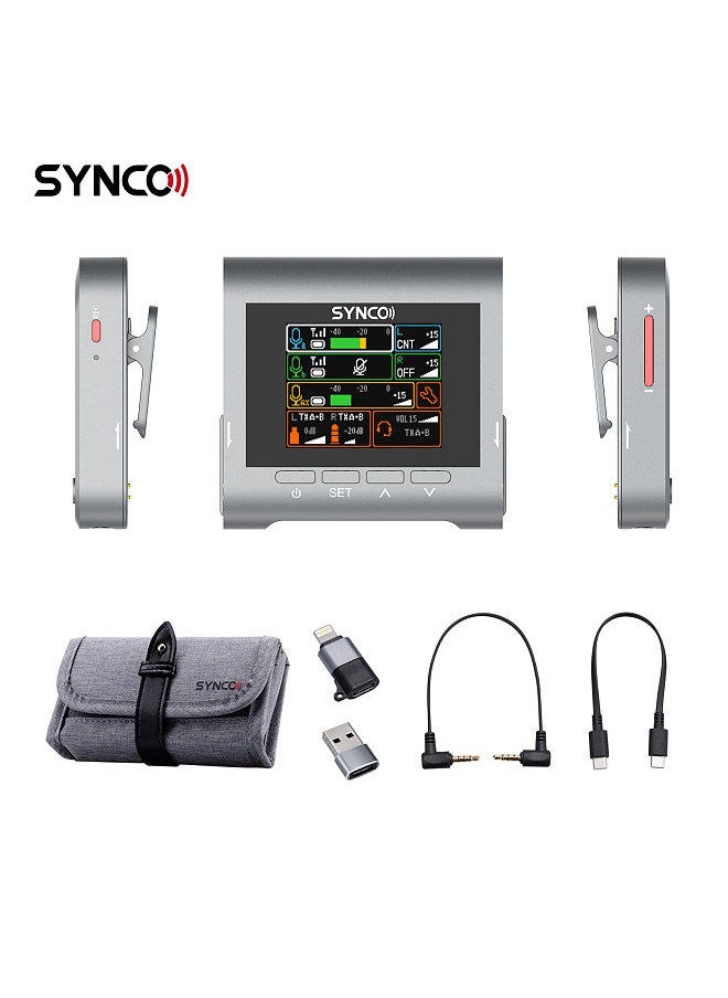 synco - SYNCO G3 2.4G Wireless Microphone System Mic - Image 1