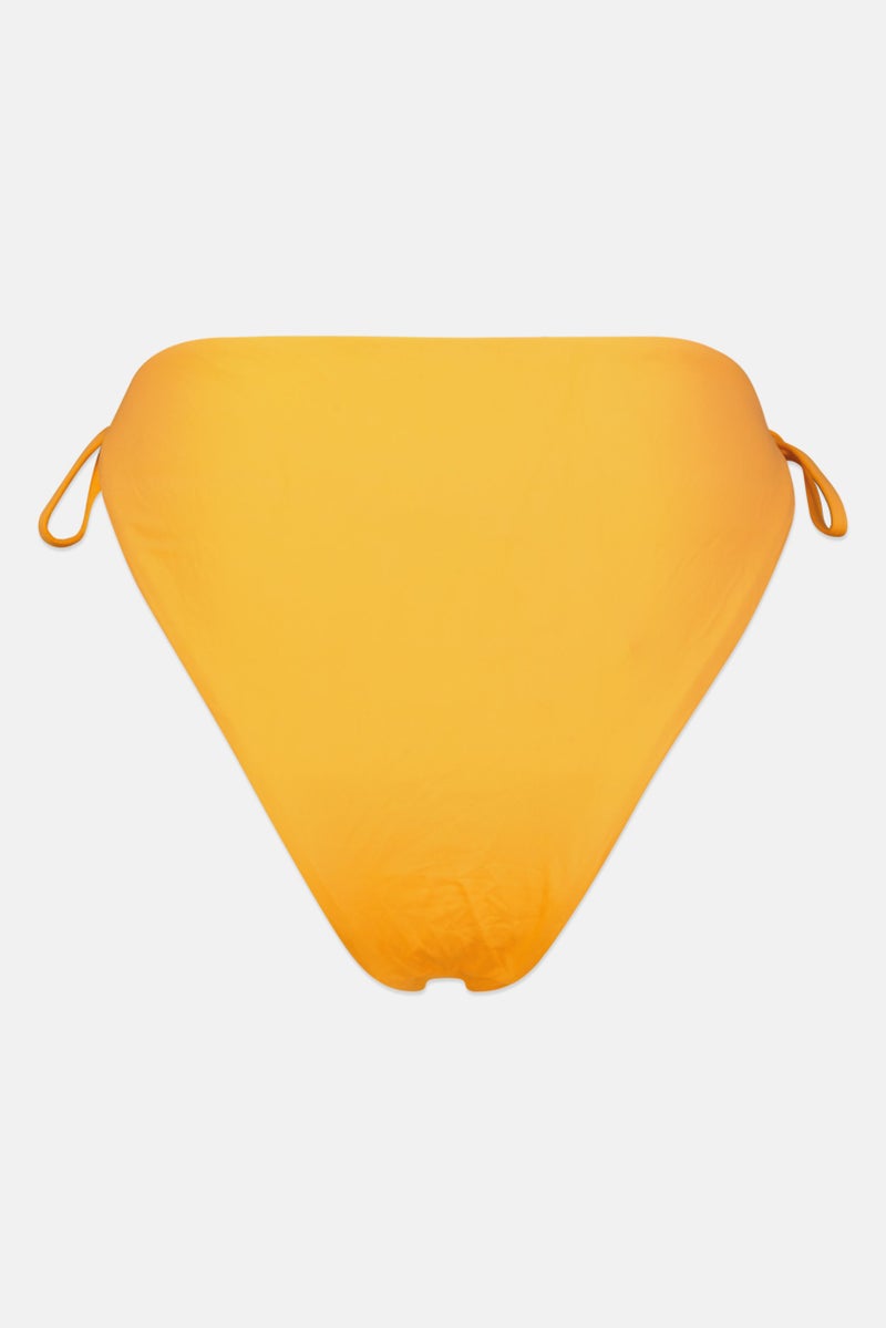 Reserved Women Plain Bikini Bottom, Orange  - Image 2